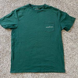 Vineyard Vines green golf short sleeve Tee tshirt M euc